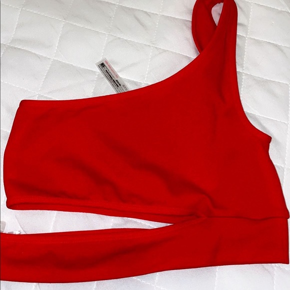 Papaya cute strappy crop top - Picture 3 of 4